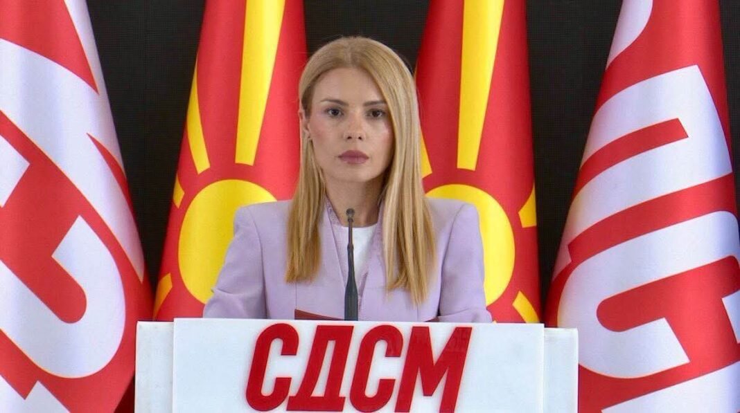 Штерјова: Мицкоски го штити Стоилковиќ и молчи за величењето на Ратко Младиќ Штерјова: Мицкоски го штити Стоилковиќ и молчи за величењето на Ратко Младиќ