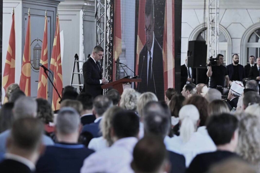 СДСМ: Мицкоски ја продолжи фашистичката кампања „Талог“ — Наместо резултати, ВМРО-ДПМНЕ нуди полициски притисоци, сиромаштија и поделби! СДСМ: Мицкоски ја продолжи фашистичката кампања „Талог“ — Наместо резултати, ВМРО-ДПМНЕ нуди полициски притисоци, сиромаштија и поделби!